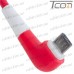 Шнур компьютерный штекер USB А угловой - штекер micro USB угловой, прорезиненный, 1м, красный, Tcom рис 7