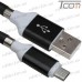 Фото, характеристики, описание Шнур штекер USB А - штекер micro USB, магнитная смотка, 1м, чёрный, Tcom