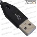 Цена от 42.84 грн. на Шнур компьютерный штекер USB А - штекер iPhone 6, в сетке, 1м, чёрный, Tcom