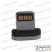 Шнур магнитный штекер USB А - штекер iPhone, съёмный, на магните, 1 метр, Tcom рис 4
