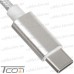 Цена от 37.88 грн. на Шнур штекер 3,5мм стерео - штекер USB type C, 1,5м, белый