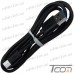 Шнур штекер USB type C - штекер USB A, 1,5м, чёрный, Tcom рис 4