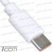 Фото, характеристики, описание Шнур штекер USB А - штекер USB type C, 5А, 1м, белый