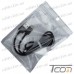 Шнур магнитный штекер USB А - штекер USB type C, съёмный, на магните, 1 метр, Tcom рис 5