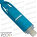 Цена от 76.50 грн. на Шнур 2 в 1, штекер USB А - штекер miсro USB + штекер iPhone 6, синий, 1м, в блистере, Tcom