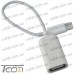 Купить Шнур OTG (гнездо USB A - штекер iPhone 6), белый, 0,2метра, Tcom по выгодной цене