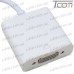 Фото, характеристики, описание Переходник HDTV 4K (штекер USB тип C - гнездо VGA), с кабелем 15 см, белый, Tcom