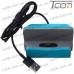 Док станция для зарядки micro USB, с шнуром USB, синяя, Tcom рис 5