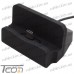 Купить Док станция для зарядки type C, со шнуром USB, чёрная, Tcom по выгодной цене
