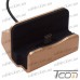 Цена от 105.75 грн. на Док станция для зарядки type C, со шнуром USB, золотистая, Tcom