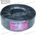 Купить Кабель RG-58C/U (19x0,18Cu/64x0,12TCu), диам.-5мм, чёрный, 100м по выгодной цене