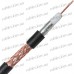 Фото, характеристики, описание Кабель коаксиальный RG-6 одножильный, лужёная сталь, (оплётка 64%),  диам.-6,8мм, чёрный, 250м, StarPlus