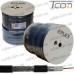 Купить Кабель коаксиальный RG-6U (series 660) одножильный, лужёная сталь, (64%), чёрный, 305м, EPLEX по выгодной цене