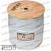 Кабель коаксиальный RG-6U (series 660) одножильный, лужёная сталь, (64%), белый, 305м, EPLEX рис 4