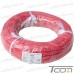 Купить Провод силиконовый 1 жила 13AWG (2,5мм.кв.), TinCU, красный, 100м по выгодной цене