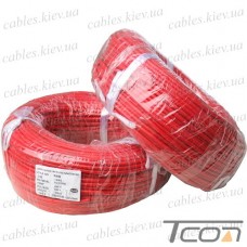 Провод силиконовый 1 жила 11AWG (3,8мм.кв.) TinCU, красный, 100м
