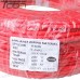 Фото, характеристики, описание Провод силиконовый 1 жила 9AWG (6,0мм.кв.) TinCU, красный, 100м