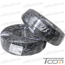Провод силиконовый 1 жила 8AWG (8,3мм.кв.) TinCU, чёрный, 100м