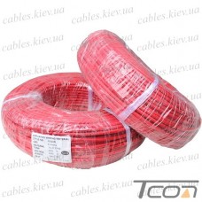 Провод силиконовый 1 жила 8AWG (8,3мм.кв.) TinCU, красный, 100м