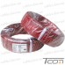 Купить Провод силиконовый 2 жилы 28AWG (2х0,08мм.кв.) TinCU, красно-чёрный, 200м по выгодной цене