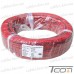 Фото, характеристики, описание Провод силиконовый 2 жилы 26AWG (2х0,15мм.кв.) TinCU, красно-чёрный, 200м