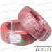 Купить Провод силиконовый 2 жилы 16AWG (2х1,3мм.кв.) TinCU, красно-чёрный, 100м по выгодной цене