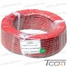 Фото, характеристики, описание Провод силиконовый 2 жилы 16AWG (2х1,3мм.кв.) TinCU, красно-чёрный, 100м