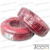 Купить Провод силиконовый 2 жилы 12AWG (2х3,5мм.кв.) TinCU, красно-чёрный, 100м по выгодной цене