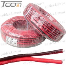 Провод силиконовый 2 жилы 12AWG (2х3,5мм.кв.) TinCU, красно-чёрный, 100м