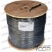 Кабель коаксиальный RG-6U (CS6-017) внешний, одножильный, лужёная сталь, (96%), чёрный, 305м, CommSpace рис 4