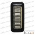 Фото, характеристики, описание Сетевая зарядка на 5 гнезд USВ, (AC 220V/ DC 5V 4.1A), чёрная, Tcom
