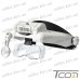 Купить Лупа бинокулярная MG8200-M с LED подсветкой, 1Х, 1.5Х, 2Х, 2.5Х, 3.5Х по выгодной цене