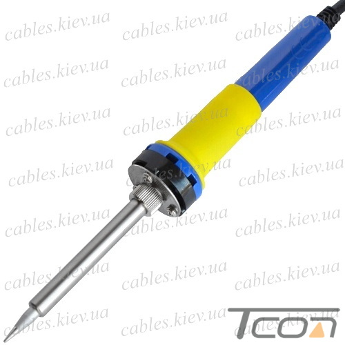 новинка Паяльник ZD-200B, 40W, 220V, нихромовый нагреватель, евровилка, Zhongdi